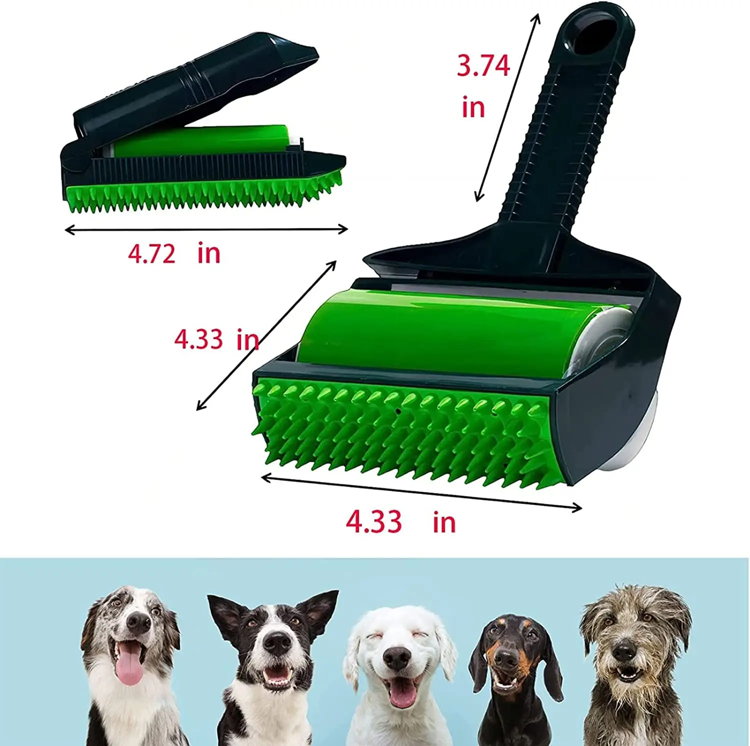 Photo inspiration: New 2023 Portable Pet Hair Remover Comb Reusable Washable Sticky Photo Inspiration