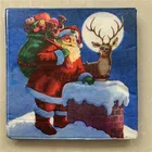 Folding Party Folding Disposable Christmas Party Custom Printed Dinner Paper Napkin