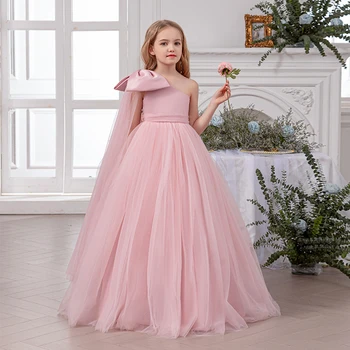 Catpapa 8-14Y Girls Performance Costumes Dresses Girls Luxury Birthday Party Dresses Girls Casual Princess Party Dresses