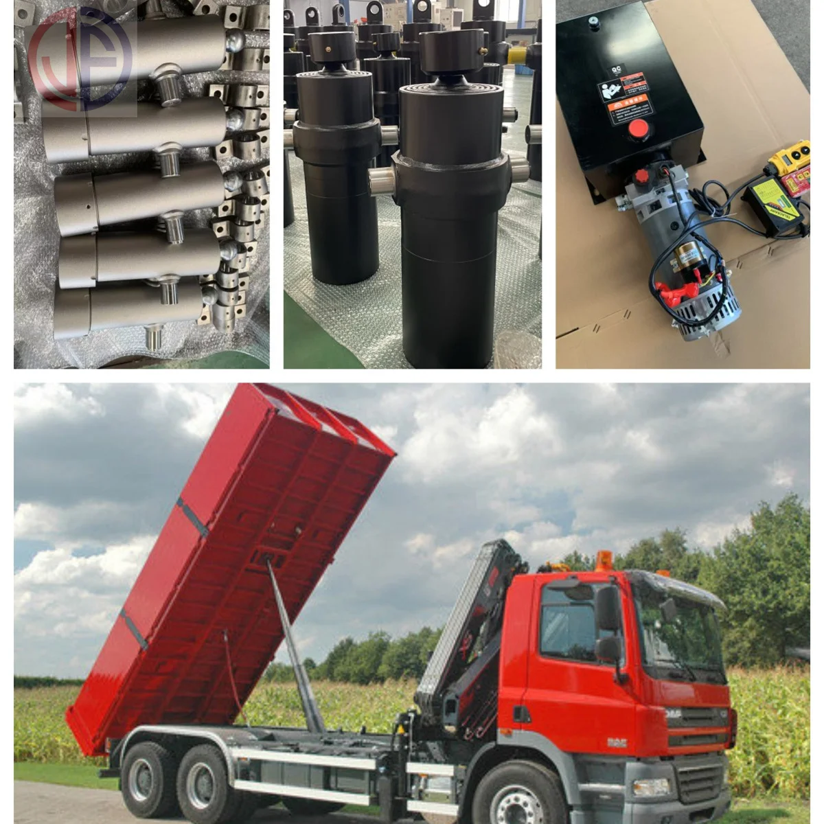 DC12V/24V/48V Electric Hydraulic Power Units for Dump Truck Hydraulic Tipping System supplier