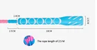Weight Quality Beaded Non-tangled Jump Rope For Home Workout Lose Weight