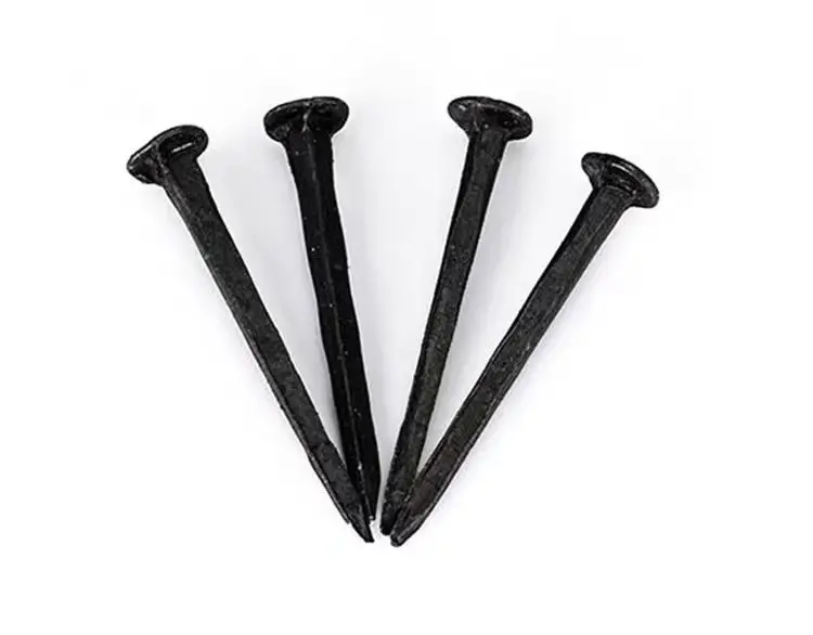 Galvanized Steel Drywall Nails Carbon Steel Smooth Shank Flat Cap Head 6 Inch Length for Construction Garden Packaged Cartons factory