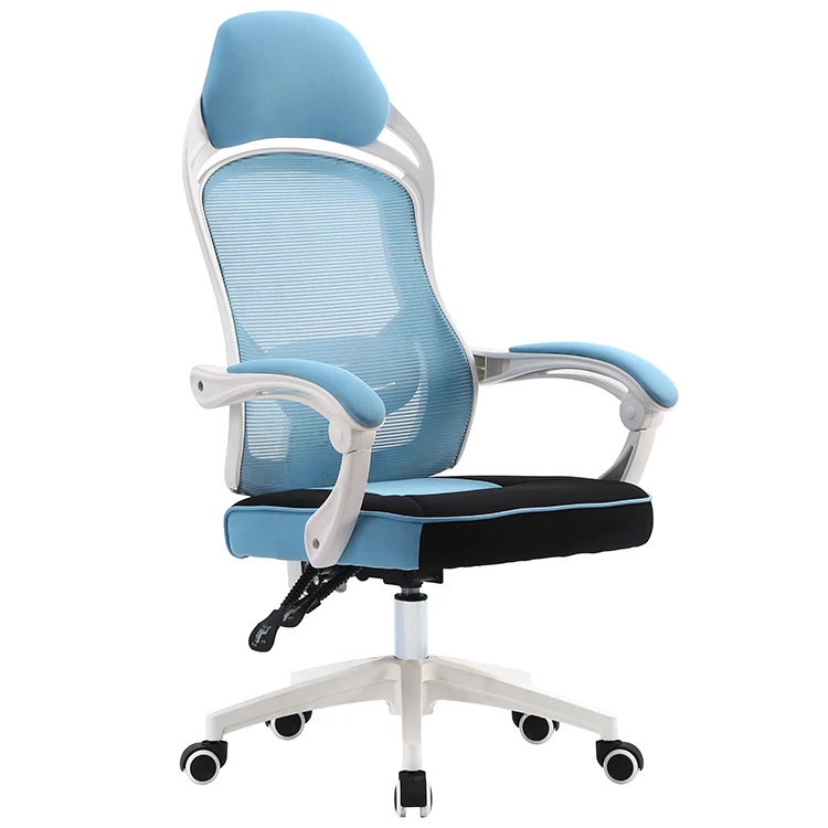 white bucket office chair