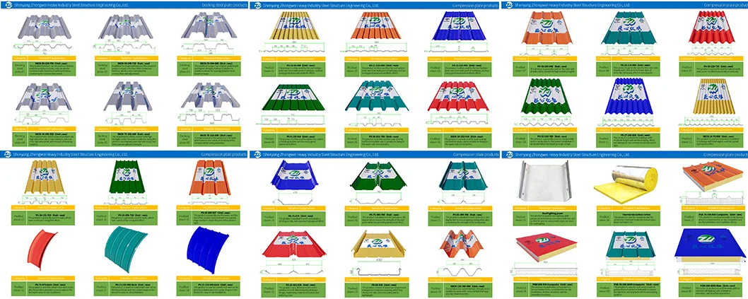 Custom Design Steel Building Structure Warehouse From China for Storage details