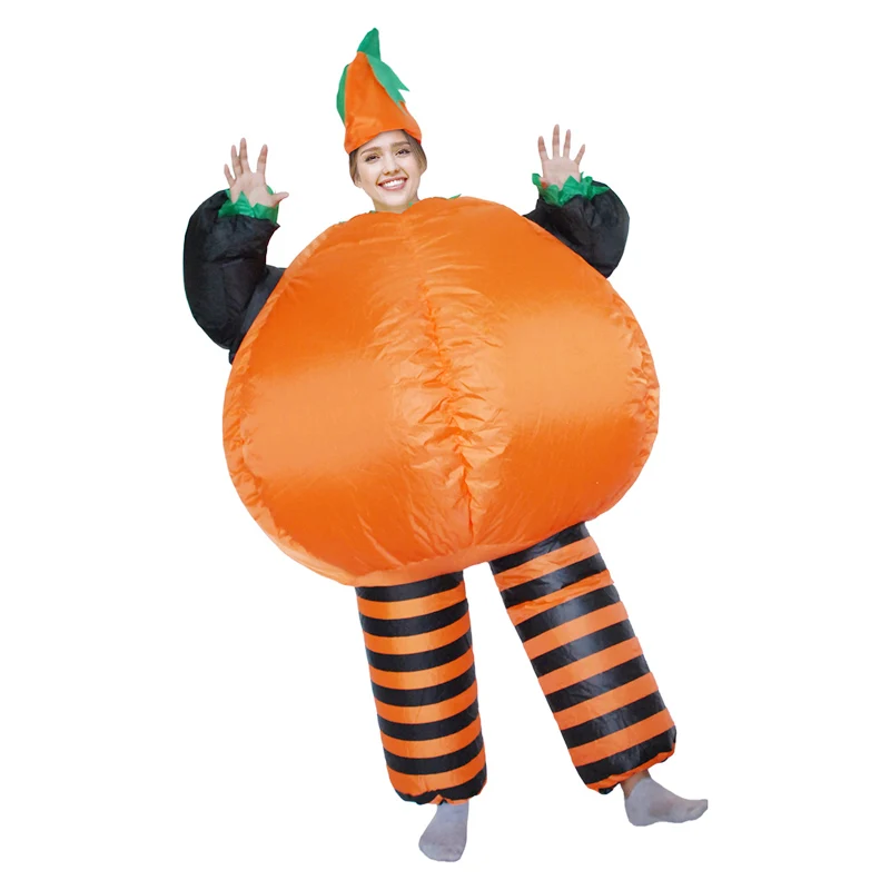 inflatable halloween costumes pumpkin