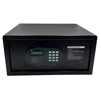 High-end Electronic Digital Home Room Safe Box Hotel Safe Box  security digital lock safe box small hotel room safe