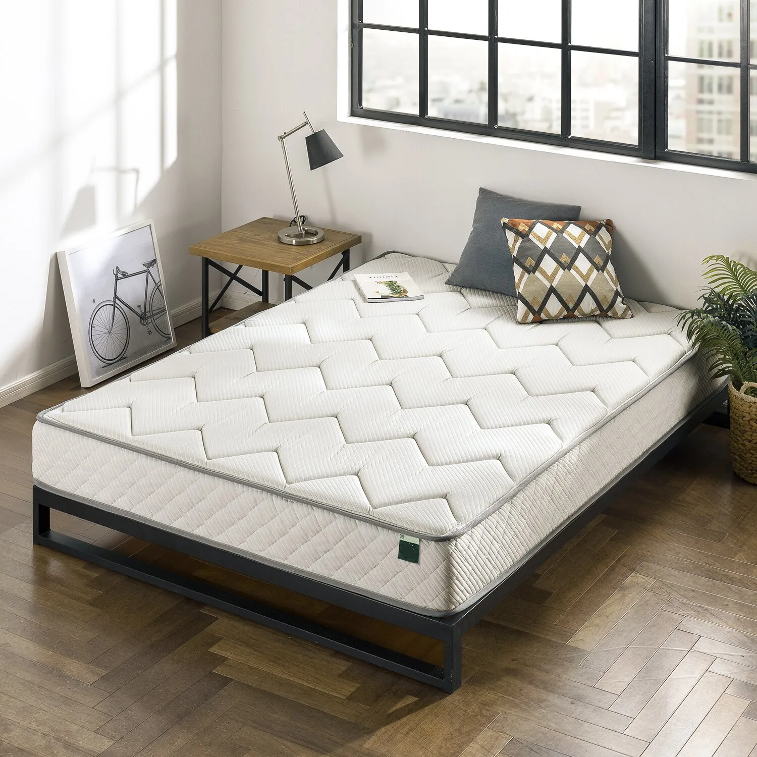 Super comfortable euro top full size pocket spring coils mattress queen king president mattresses