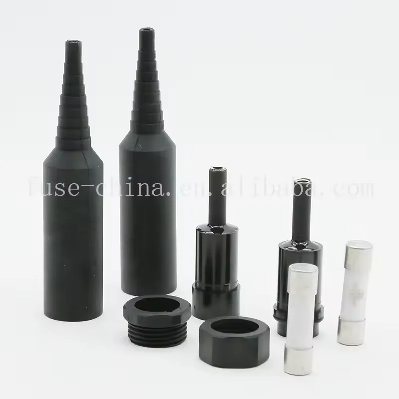 Bussmann 600V AC/DC 30A Rated Current 1 Pole Crimp Fuse Holder Carrier Block for Industrial Applications