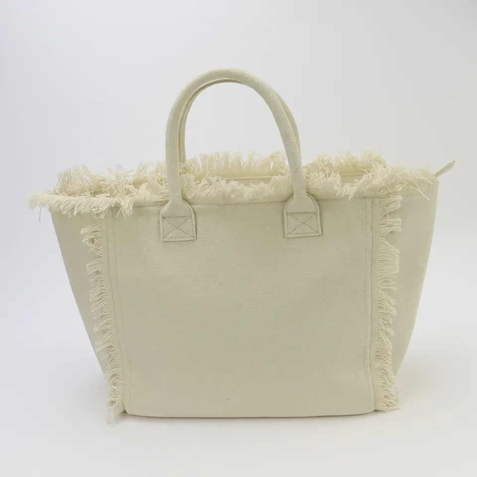 New Design  Purses Fashion Beach Handbags Large Canvas Tassel Bag Tote Bag