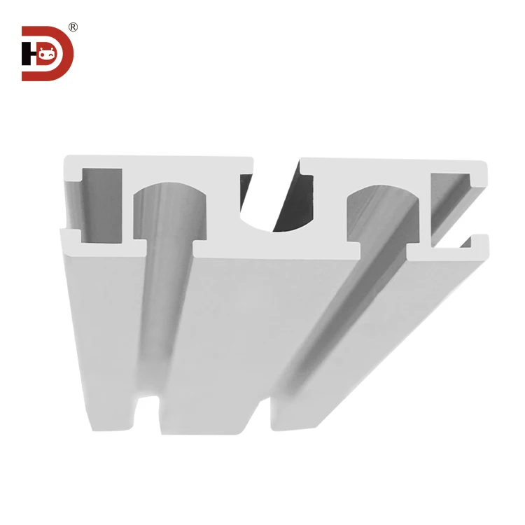 1560 Industrial Extruded Aluminum Profile U groove Guide Rail Small Frame Cutting and Punching Services details
