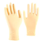 Skin Gloves Factory Supply Protective Skin Color Logo Rubber Work Gloves