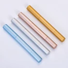 Pen Applicator Cosmetic Pen Applicator 2ml Empty Aluminum Cosmetic Twist Teeth Whitening Pen With Brush Applicator