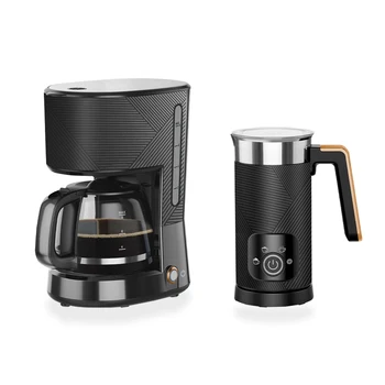 New Arrival Plastic Single-serve Coffee Makers and Standalone Milk Frother for Office, Home