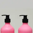 Bottles Bottle 500ml Empty Shampoo Bottles Rose Gold Pink Conditioner Bottle 16oz Luxury Lotion Bottle With Pump