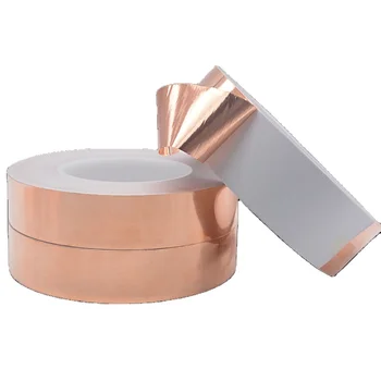 Copper Foil Adhesive Rolled Tapes Emi Shielding Products Copper Foil Tape