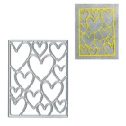 Heart Craft Custom Carbon Steel Heart Shape Metal Cutting Dies For Diy Craft Scrapbook Making