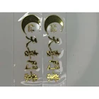 Metal Metal Brushed Stickers Logo Big Studio Label Metal With Logo Name Plate For China