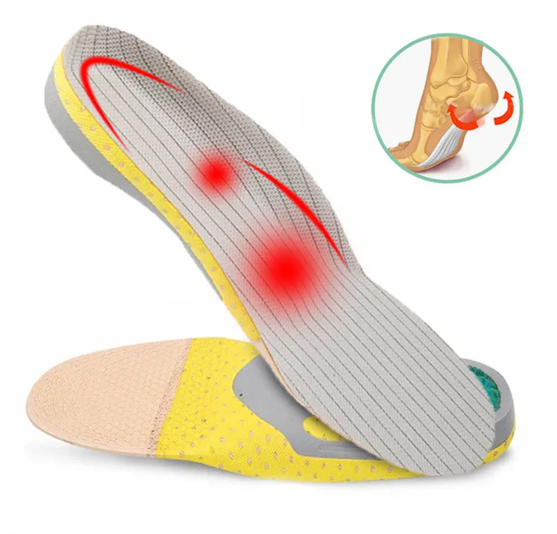 Orthotic Insole Arch Support Pvc Flat Foot Health Shoe Sole Pad Insoles