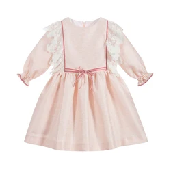 2022 collection Party clothing champagne elegant dress for children