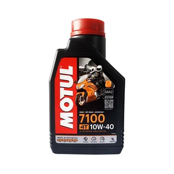 Manufacturers 1Litre 7100 Fully Synthetic 10W40 4T motorcycle Automotive Lubricant oil