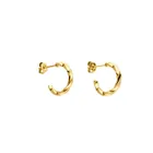 Earrings High Quality Simple Stainless Steel KELANI Cc Stud Earrings As Women Fashion Lady Best Gift
