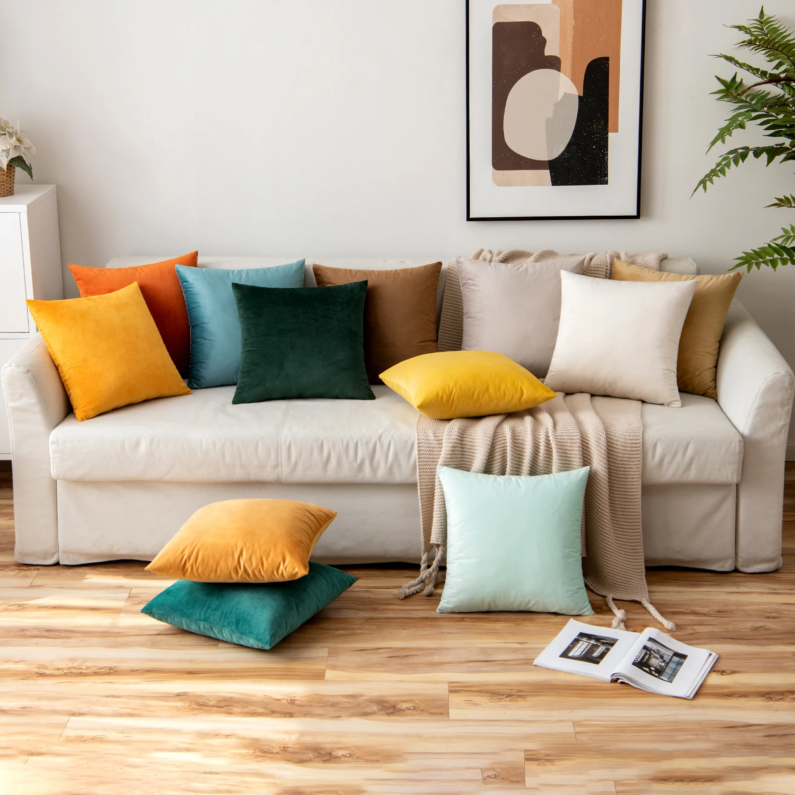 Best Soft 45x45 Velvet Cushion Covers Couch Pillows Home Decor Simple Design  Luxury Sofa Throw Cushions Decorative Pillows Cover - Buy Cushions Cover,Throw  Pillows Cover,Sofa Bed Velvet Cushion Cover Decorative Pillow Product