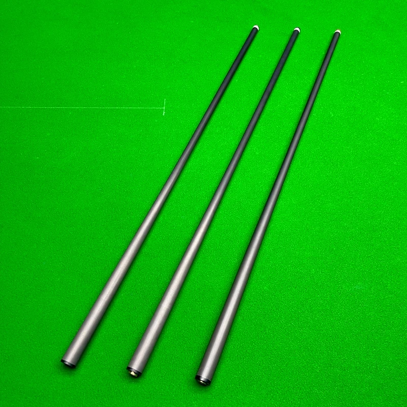 White Ferrule Carbon Fiber Cue Shaft With Pro Taper Finished Billiard