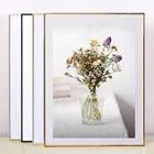 Photo 4x6 A3 Freedstanding Hanging Souvenir Aluminum Picture Frame Black Household Metal Photo Frame