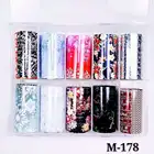 Nail Sticker New Nail Foil Paper Graffiti Fireworks Starry Sky Flower Sticker Transfer Paper Nail Arts
