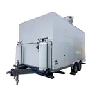 Food Mobile Food Truck 7.5ft Dining Car Food Trailer For Europe Vendors Hotdog Food Cart