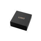 Box Gift Customized LOGO Drawer Box Cowhide/white Card/black Cardboard Gift Drawer Box Packaging Small Gift Box