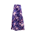 Hot Skirt Hot Sale Customizable Ladies Daily Casual Skirt Pink Purple Flower Personalized Skirt