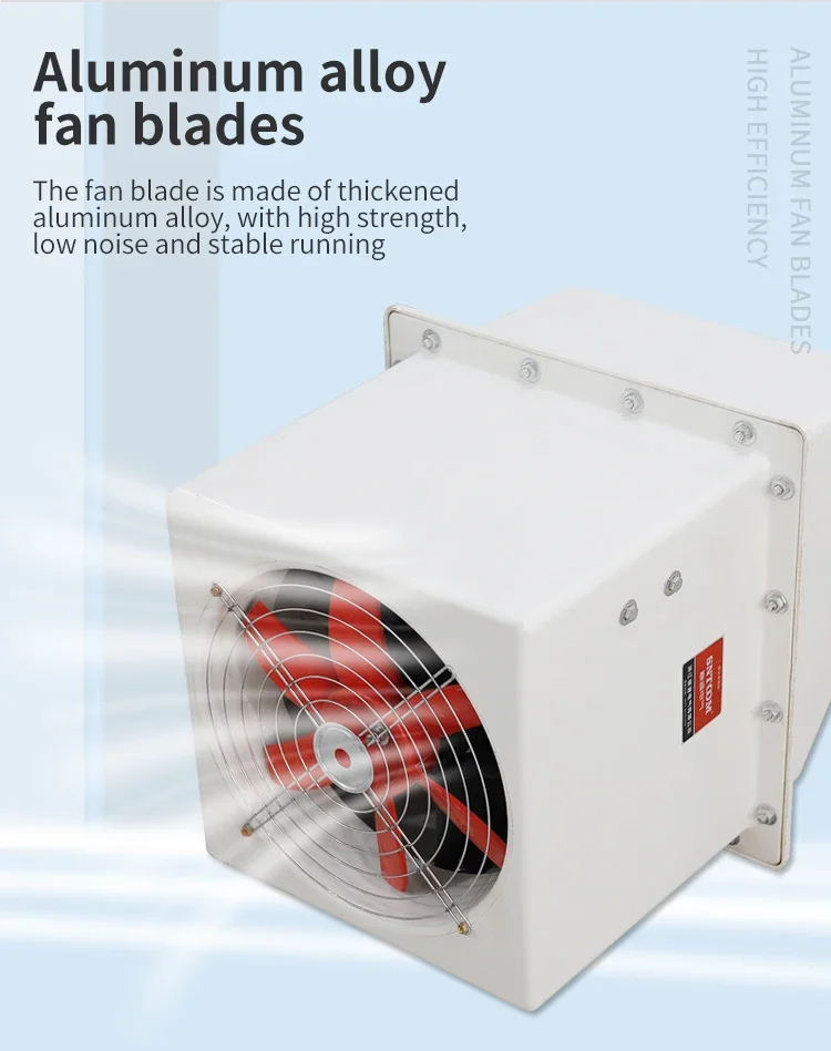 Mounted Ventilation Exhaust Fan, Wall, Axial - detail 10