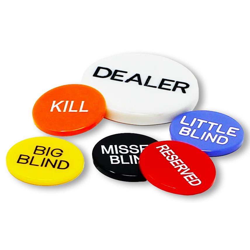 Casino Accessories Poker dealer button package 3 -