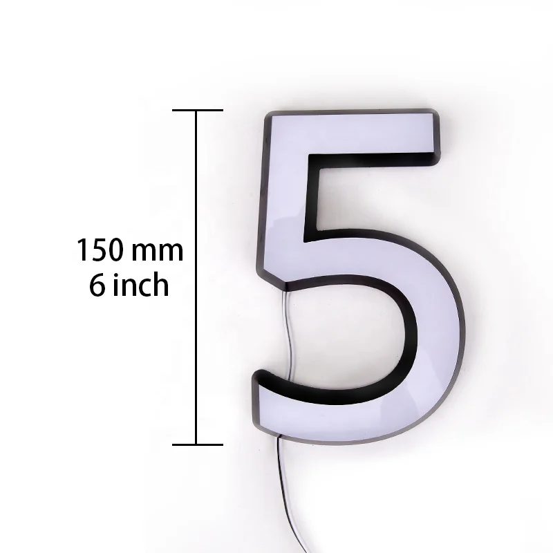 product sry sign stainless steel side punching leak engraving blank edge 3d led letters luminous word mini custom logo sign outdoor993-16