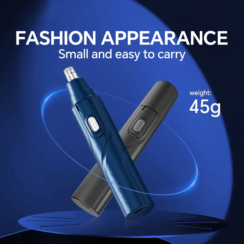 Portable Rechargeable Electric Push Shear Durable Plastic Four-in-One Nose Hair Trimmer Set for Home Salon Car RV Garage Use supplier