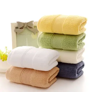 wholesale Custom Logo Luxury 16S Hand face hotel Towel Bath Towel Set 100% Cotton White towel