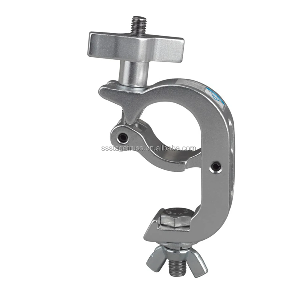 product high load bearing aluminum stage lighting truss display system accessories coupler tube clamps hook-9