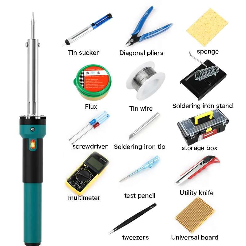 Soldering Tools With Names