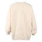 Sweatshirts Sweatshirt Wholesale Ladies 100%Polyester Sweatshirts Custom Logo Design Solid Hoodie Sweatshirt