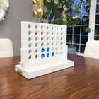 4 For Christmas Personalized White Connect 4 Game 4 In A Row Acrylic For Gift