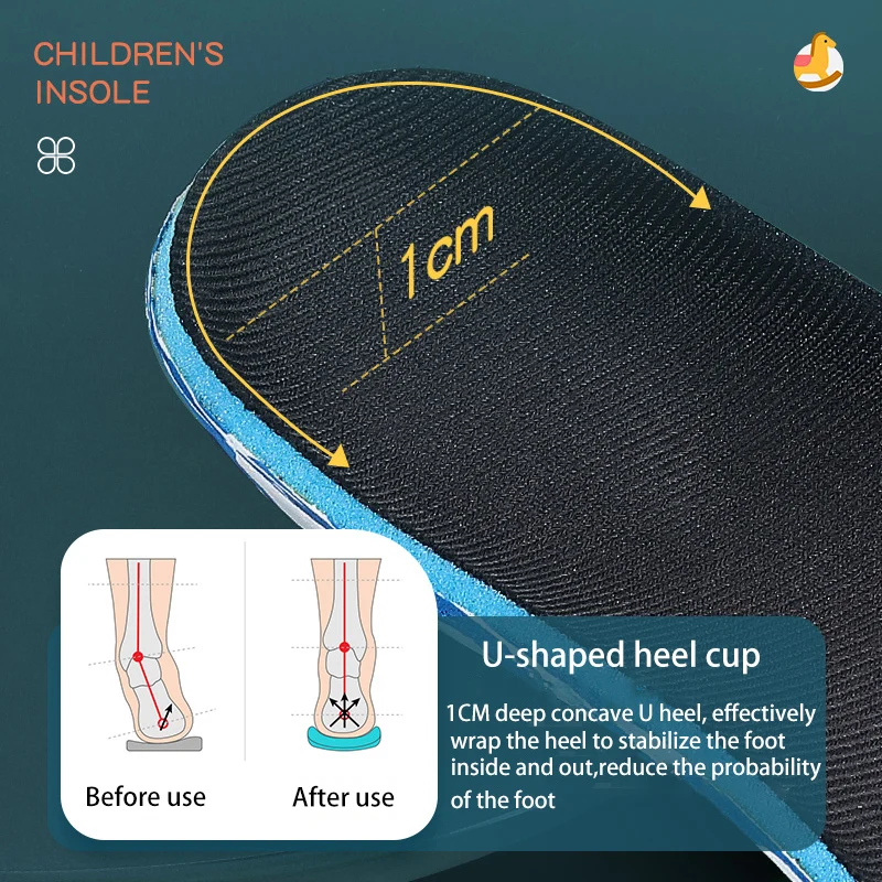 Children Orthotic Insoles Kids Arch Support Shoe Pads Children Orthotic Insoles Kids Arch Support Shoe Pads