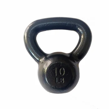 china 10 15 20 25 30 35 40LB heavy steel cast iron competition kettlebell kettle bell