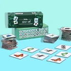 Game Flash New Educational Toy Cheap Custom Children Board Coloring Memory Game Toy Flash Card