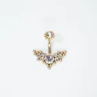 Piercing Hot Sale Stainless Navel Piercing Jewelry Bellybutton Ring For Women