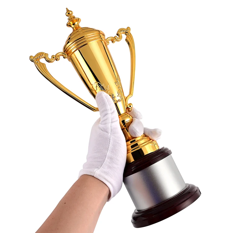 product annual meeting luxury business custom company gifts sports events metal trophy large company awards metal trophy cup-7