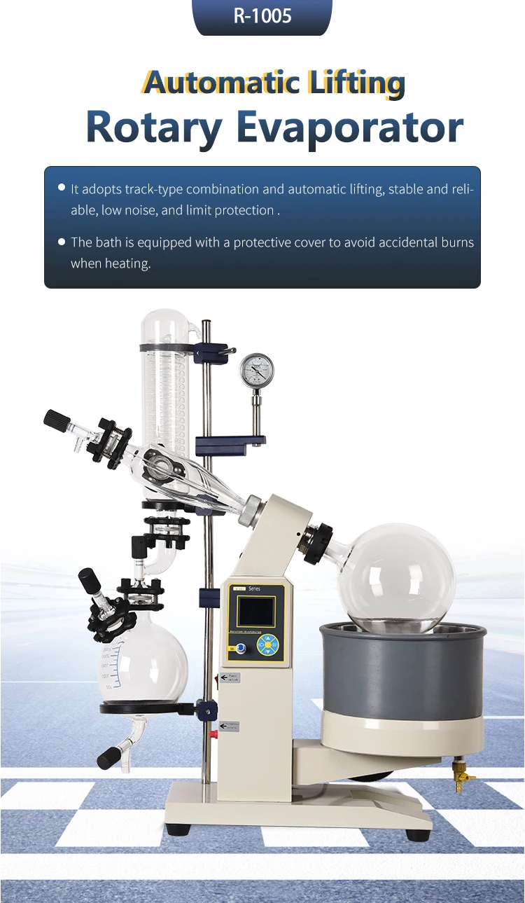 Laboratory Scale Rotary Evaporator For Pilot Plant Test