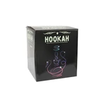 Set 2021 Hot Sale Amazon Best Seller Square Acrylic Hookahs With Everthing Multicolor LED Light Hookah Set
