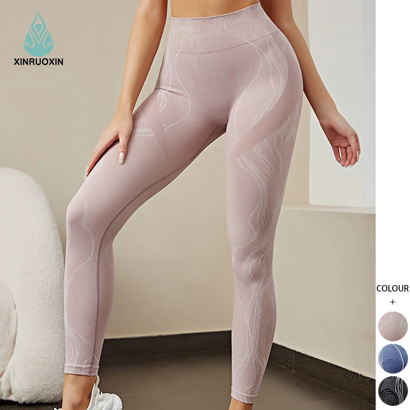 Sport Leggings 2022 Women Yoga Pants Workout Fitness Clothing Jogging Running Pants Gym Tights Stretch Print Sportswear Pants