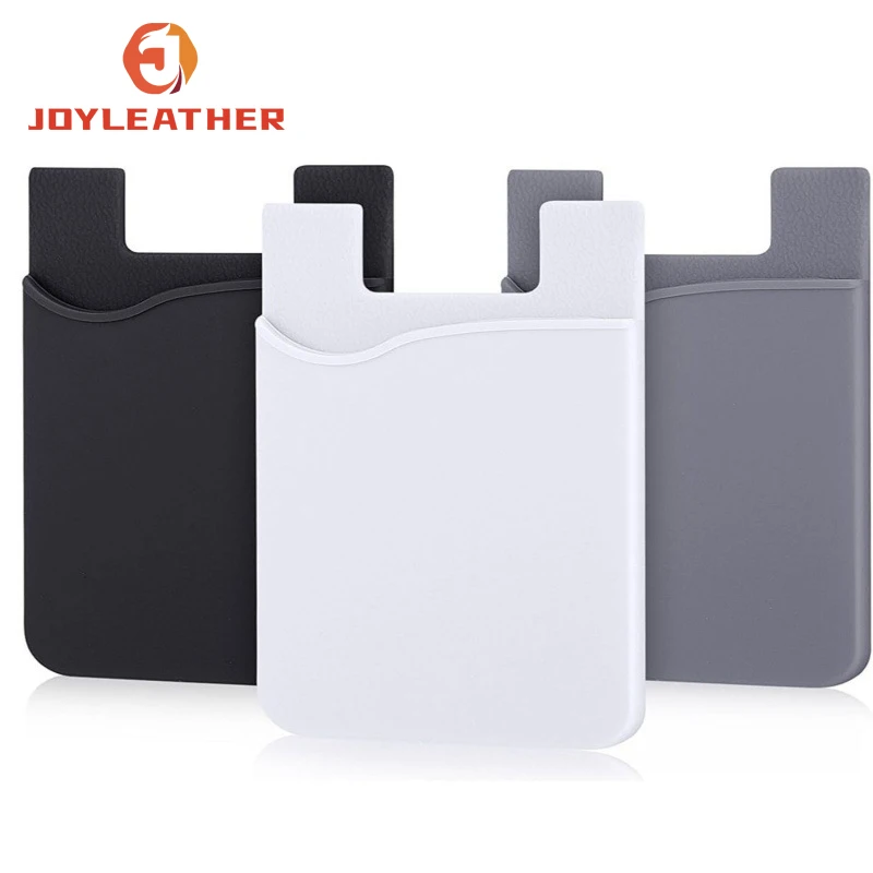 Wholesale Mobile Credit Card Holder Silicone Phone Card Wallet For Phone
